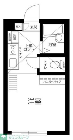AZEST-RENT羽田Xの物件間取画像